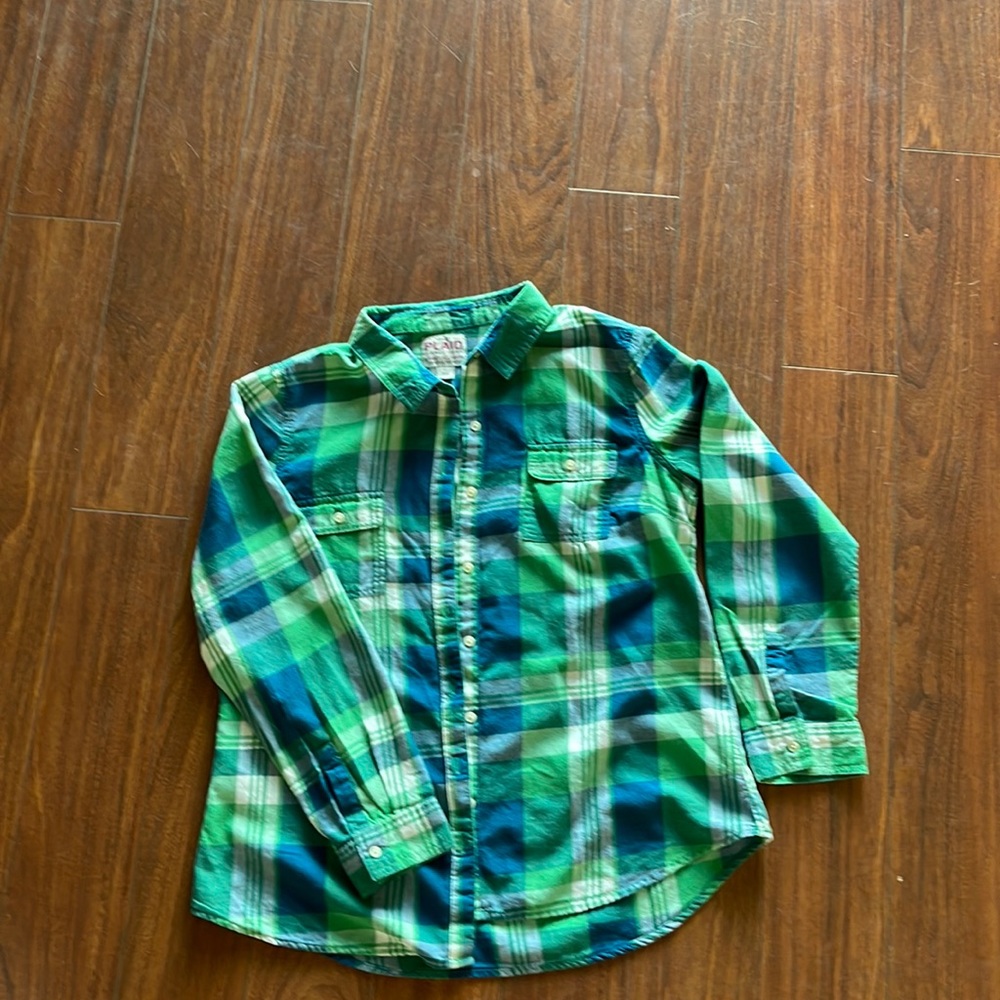 Old Navy plaid button up